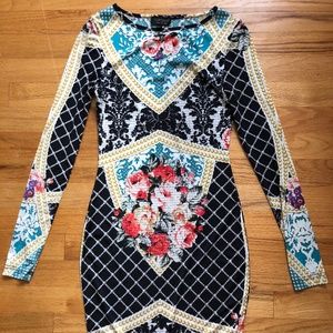 Long Sleeve Top Shop Dress, Size 4.